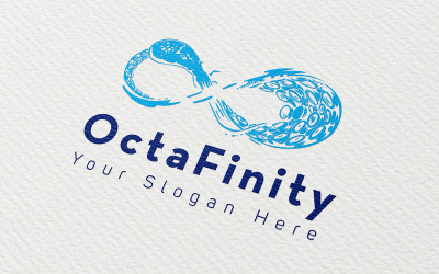 Szablon projektu logo Octafinity