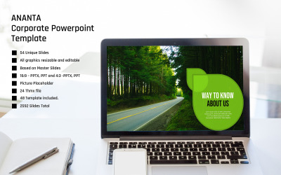 ANANTA | Modello PowerPoint aziendale