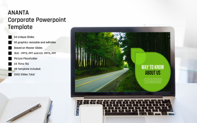 ANANTA | Zakelijke PowerPoint-sjabloon