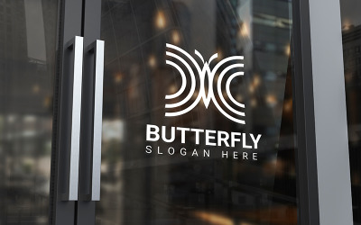 Butterfly Logo Design Template
