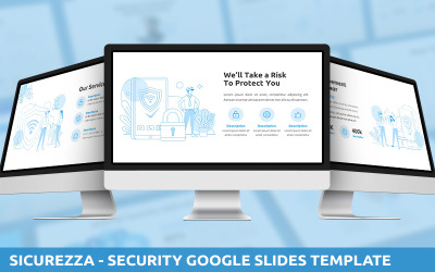 Sicurezza - Biztonsági Powerpoint sablon