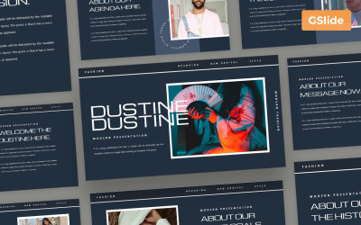 Dustine - Google Slayt Sunum Şablonu