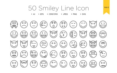 Smiley Line 50 _Set Vol  02