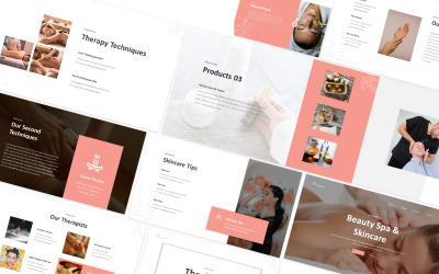 Шаблон Google Slides для Beauty Spa