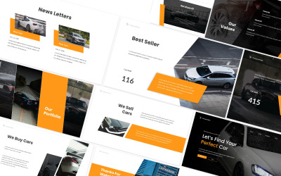 Car Dealership Google Slides Template
