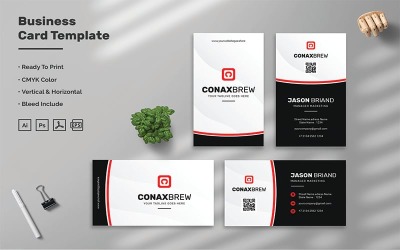 Conaxbrew - Névjegykártya sablon