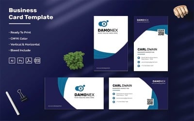 Damonex - Business Card Template