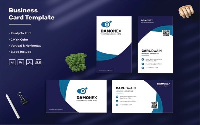 Damonex - 名片模板