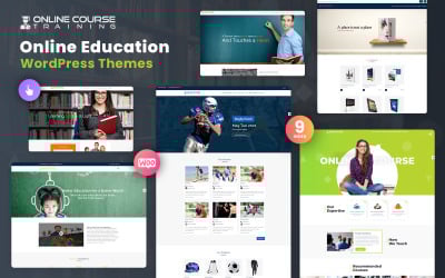 Online tanfolyam és képző intézet WordPress téma
