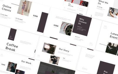 Production House Powerpoint Template