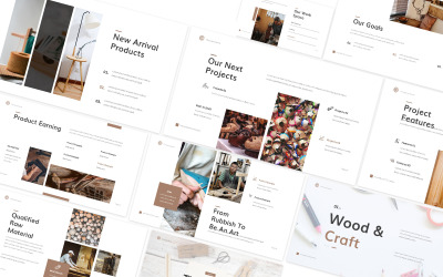 Wood & Craft Powerpoint Template