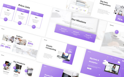 Big Data Digital Powerpoint Template