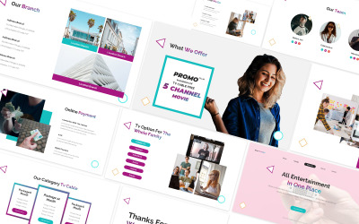 Business Network Powerpoint Template