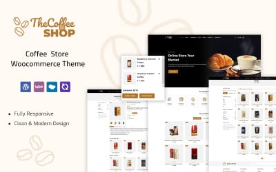 Coffeeshop - Coffee Store Woocommerce Thema