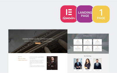 Defender - Advocaat Elementor WordPress Thema Elementor Kit