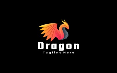 Dragon Gradyan Renkli Logo