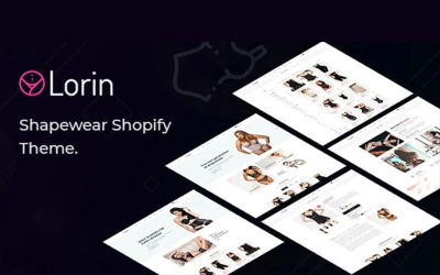 Lorin - тема Shopify для корректирующего белья