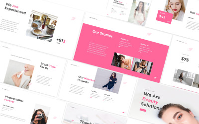 Make Up Artist Powerpoint Template