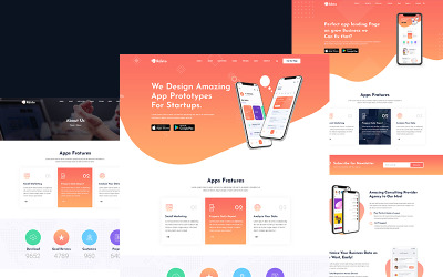 Rdsto - App Landing Website Template