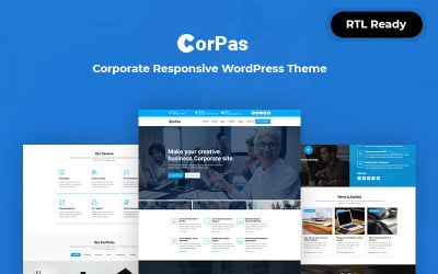 Corpas - корпоративная адаптивная тема WordPress