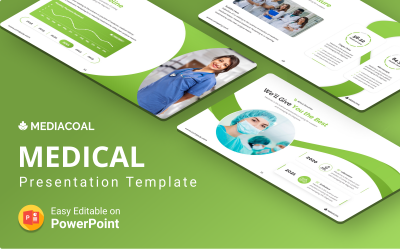 Mediacoal - Orvosi PowerPoint bemutató sablon