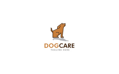 Šablona návrhu loga péče o psy