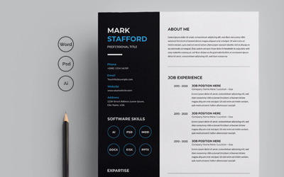 Марк Стаффорд шаблон резюме