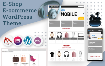 E-Shop 电子商务 WordPress 主题