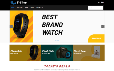 E-Shop E-Commerce WordPress Theme