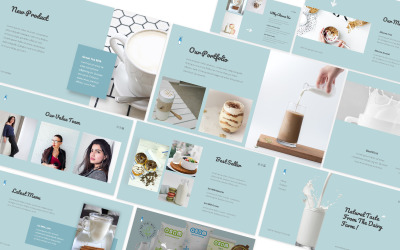 Fresh Milk Google Slides Template