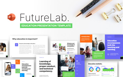 Future Lab Creative Education PowerPoint -mallar