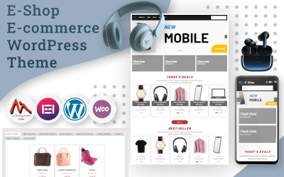 Tema WordPress per l&amp;#39;e-commerce del negozio online