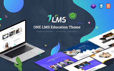 Utbildning WordPress -tema | OneLMS