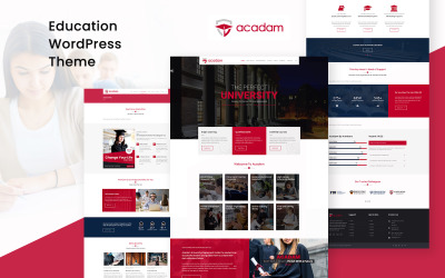 Acadam - Üniversite WordPress Teması