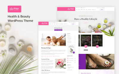 Alagu - Schoonheidssalon WordPress Thema