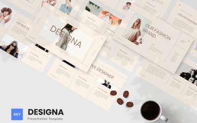 Designa - Divat Keynote sablon