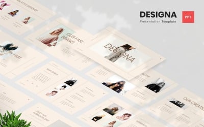 Designa - Mode Powerpoint-Vorlage