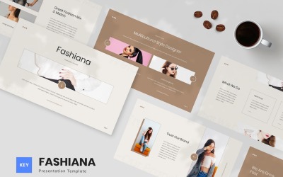 Fashiana - modelo de apresentação de perfil de moda