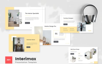 Interimax - Szablon PowerPoint do wnętrz