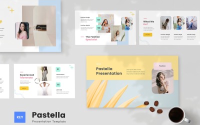 Pastella - Modello Keynote in stile pastello