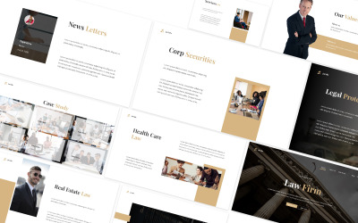 Juridic Law Firm Keynote Template