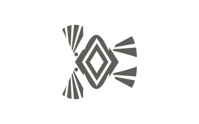 Modello di logo del produttore di cibo per granchi