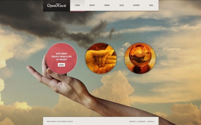 Gratis WordPress-sjabloon voor NGO en liefdadigheid