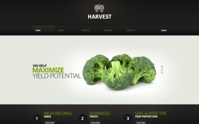 Modello WordPress reattivo gratuito per l&amp;#39;agricoltura