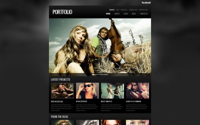 Tema WordPress responsivo gratuito para um portfólio de fotógrafo