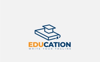 Utbildning Logo Design Vector