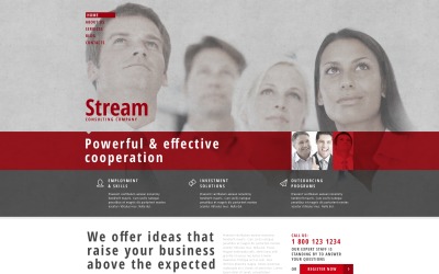 Darmowy doradczy, responsywny motyw WordPress