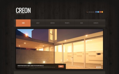 Darmowy motyw WordPress Responsive firmy budowlanej