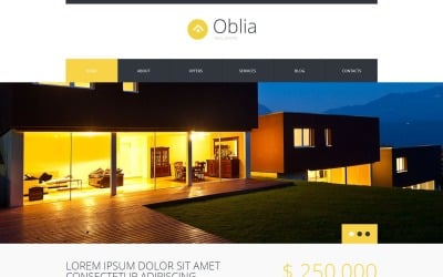 Free House Bureau WordPress Template