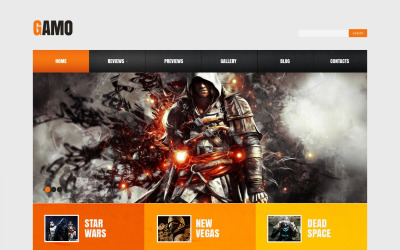 Gratis Game Portal Responsive WordPress Theme